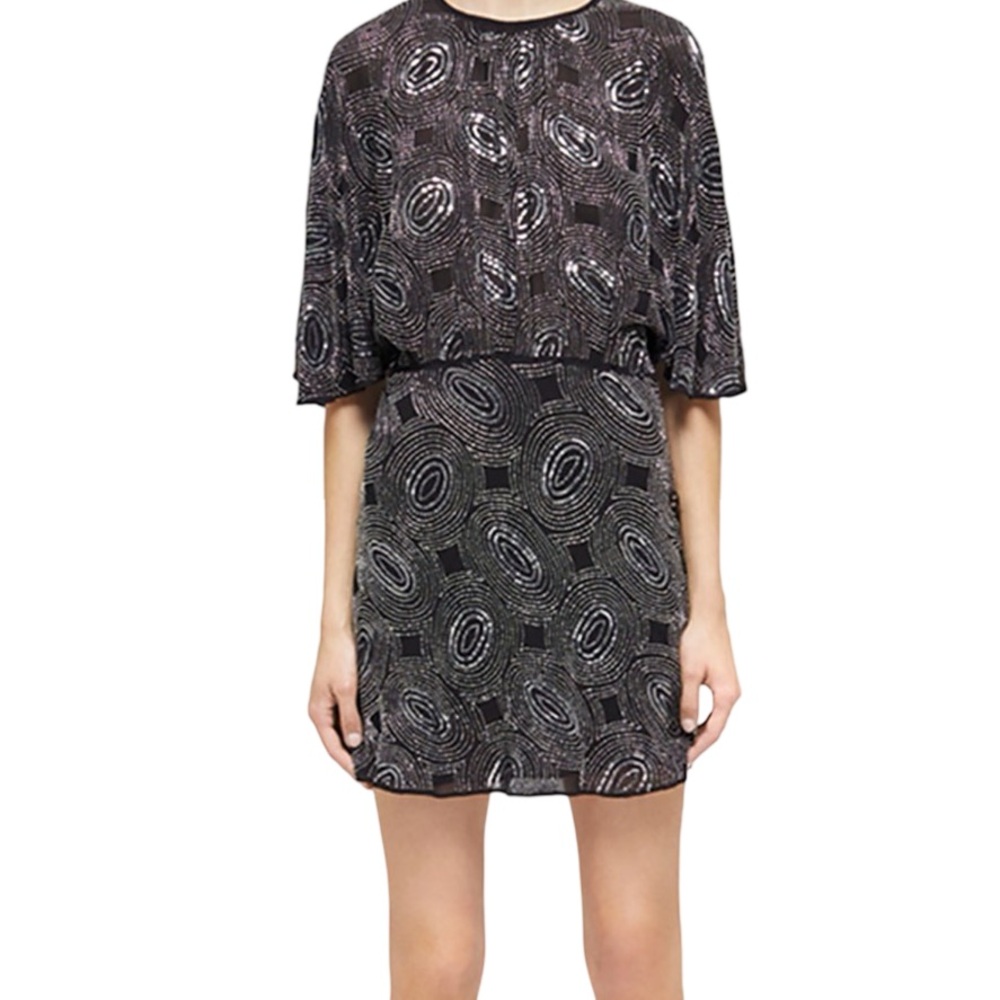 The Kooples Galaxy Embellished Dress NWT